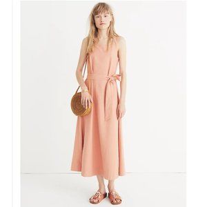 Madewell Apron Tie-Waist Dress